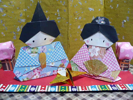画像 ひな祭り 折り紙 折り 方 シモネタ